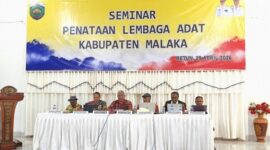 Seminar Penataan Lembaga Adat Kabupaten Malaka/dok istimewa/Timorensia 