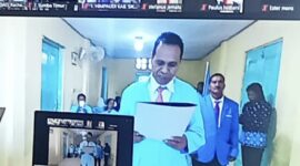Pelantikan pengurus Himpaudi daerah oleh ketua Himpaudi provinsi NTT Yahya Baksuni secara daring/dok images/Timornesia