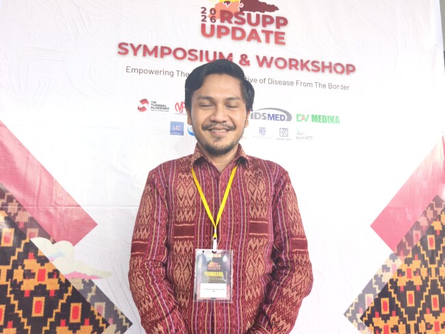 Dokter spesialis THT-KL RSUPP Betun, dr. Suplikar Habibie, Sp. THT-KL/dok istimewa/Timornesia