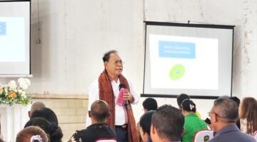 Bupati Malaka Stefanus Bria Seran jadi keynote speaker pada kegiatan Symposium dan workshop RSUPP update/dok istimewa/Timornesia