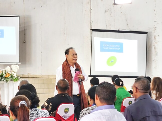 Bupati Malaka Stefanus Bria Seran jadi keynote speaker pada kegiatan Symposium dan workshop RSUPP update/dok istimewa/Timornesia