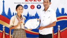 Aloysia Junela Bau siswi SMPK Sulama Kada raih peringkat tiga nasional/dok pribadi/Sulama kada/Timornesia