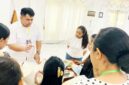 dr. Dionisius Christian Bria Seran, Sp.OG saat memberikan arahan kepada tenaga kesehatan disela kegiatan pelatihan penanganan pendarahan saat persalinan, Minggu 10/5/2026/dok istimewa/Timornesia 