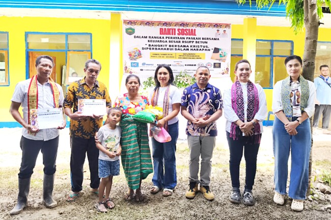 Kegiatan Bakti sosial RSUPP Betun di Laen Au, Desa Forekmodok, Kecamatan Weliman, Kamis 14/5/2026/dok istimewa/Timornesia