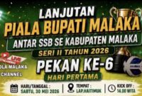 Jadwal pertandingan Piala Bupati Malaka Seri II 2026 Pekan ke-6/dok images/TIMORNESIA