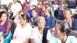 Masyarakat antusias hadiri Hari Lansia Nasional/dok pribadi/Timornesia 