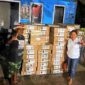 TBM Lurumutin terima bantuan buku dari Pondok Baca Kampung Kabor/dok foto PB/Timornesia 