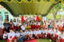 Pose bersama Kepala Sekolah Dasar Katolik Wemasa Sri Lestari Mundir dan para guru bersama siswa kelas VI dalam momen pengumuman kelulusan, Selasa 2/6/2026/dok foto istimewa/Timornesia 