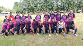 Laga uji coba SMPK Sulama Kada Vs SMPN Kobalima/dok foto pribadi/ML/Timornesia 