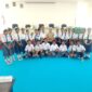 Pengurus OSIS SMPK Sulama Kada foto bersama di ruang sidang DPRD Kabupaten Malaka/dok istimewa/ML/Timornesia 