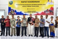 Rapat koordinasi vaksinasi dan sensus ternak di Kabupaten Malaka/dok istimewa/Timornesia