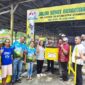 Penyerahan 20 unit tong sampah dari Komunitas ME Distrik 18 Keuskupan Atambua kepada Pemerintah Kabupaten Malaka/dok foto istimewa/Timornesia 
