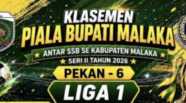 Daftar klasemen liga 1 Piala Bupati Malaka antar SSB se Kabupaten Malaka seri II tahun 2026/dok images/SSB/Timornesia 