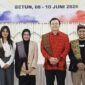 Foto bersama tim dari Ataya Production bersama manajemen RSUPP Betun pada penutupan kegiatan Service Excellent, Rabu 10/6/2026/dok istimewa/Timornesia 
