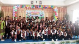 Pelepasan 172 anak PAUD dampingan Yayasan Karunia Pengembangan Anak (YKPA)/dok foto istimewa/CM/Timornesia 