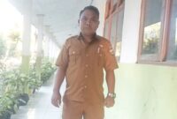 Kepala Sekolah Dasar Inpres Kakeularan Hubertus Bria/dok pribadi/OB/Timornesia 