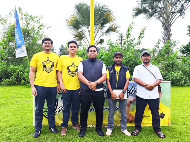 Talent Scout Dari CFP Sports Agency Pantau Bakat Anak Muda Malaka di Novanto Cup III 2026/dok istimewa/Timornesia 