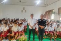 Upaya membangun kesadaran hukum dan literasi digital sejak dini terus dilakukan Polres Malaka kepada siswa SMPK Sulama Kada/dok istimewa/ML/Timornesia