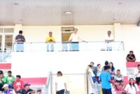 Bupati Malaka Stefanus Bria Seran didampingi Dr. Joni Lumba dan Asisten III Setda Kabupaten Malaka Gregorius Fatin/dok istimewa/Timornesia
