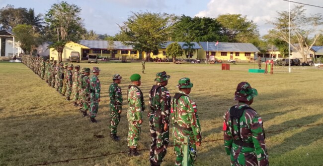 Persiapan jelang kegiatan TMMD dari Kodim Belu di Kabupaten Malaka/dok istimewa/Bolan/Timornesia 