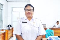 Kepala Bagian Tata Usaha, Karolina S. Marabi Djala, S.Farm., Apt/dok istimewa/Timornesia