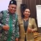 Ketua Fraksi Golkar Maria Fatima Seukuran Kain dan Ketua Fraksi PKB Petrus Nahan Manek/dok istimewa/Bolan/Timornesia 
