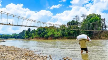 Jembatan Gantung Numbei, Warga Tidak Lagi Terisolasi