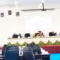 Bupati Malaka Stefanus Bria Seran sampaikan capaian PAD dalam sidang paripurna DPRD/dok pribadi/Timornesia 