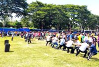 Lomba tarik tambang dalam rangka memeriahkan HUT ke-81 Republik Indonesia di Kabupaten Malaka/dok istimewa/Timornesia