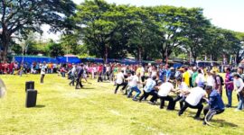 Lomba tarik tambang dalam rangka memeriahkan HUT ke-81 Republik Indonesia di Kabupaten Malaka/dok istimewa/Timornesia 