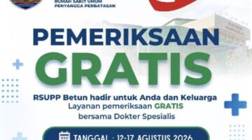 RSUPP Betun gelar pemeriksaan kesehatan gratis bagi masyarakat/dok images/Timornesia 