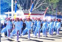 Lomba gerak jalan Putri 8 KM Kabupaten Malaka/dok istimewa/Timornesia