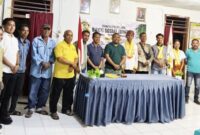 Ceremonial pembukaan kegiatan bakti sosial Ikatan Mahasiswa Malaka (Immala) Kupang di desa Maktihan/dok istimewa/Timornesia