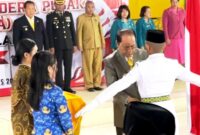 Bupati Malaka Kukuhkan 72 Pasukan Pengibar Bendera Pusaka/dok istimewa/Timornesia
