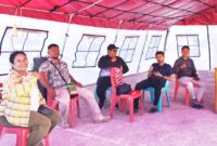Relawan dari PMI Kabupaten Malaka berada di posko gabungan bencana Flores di Betun, Kabupaten Malaka/dok istimewa/Timornesia 
