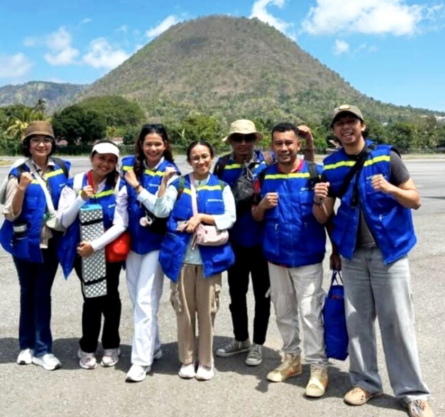 Tujuh relawan tenaga kesehatan asal Kabupaten Malaka, Nusa Tenggara Timur (NTT), tiba di Kabupaten Ende, Selasa (25/8/2026) sekitar pukul 13.00 WITA/dok istimewa/Timornesia 