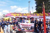 16 relawan kemanusiaan asal Malaka pose bersama sebelum berangkat ke Flores/dok istimewa/Timornesia 