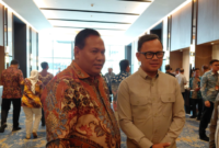 Wakil Bupati Malaka Henri Melki Simu bersama Wamendagri Bima Arya/dok istimewa/fur/Timornesia 