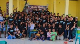 Perayaan HUT ke-9 Komunitas Lafaek Malaka/ist/Timornesia 