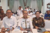 Bupati Malaka, dr. Stefanus Bria Seran, MPH (SBS), bersama 47 bupati lainnya dari berbagai daerah di Indonesia menghadiri rapat bersama Menteri Pertanian Republik Indonesia, Andi Amran Sulaiman, di Jakarta, Senin (21/9/2026)/ist/Timornesia 