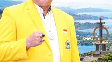 Ketua DPD II Partai Golkar Kabupaten Malaka Adrianus Bria Seran/ist/Timornesia
