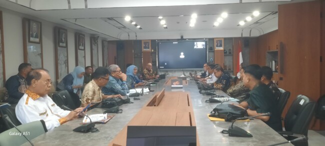 Bupati Malaka Stefanus Bria Seran hadiri rapat Aspeksindo, Senin 28/9/2026/ist/Timornesia 