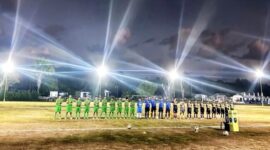PS Malaka U-15 melakoni uji tanding melawan SSB Kecamatan Wewiku di lapangan Haitimuk yang merupakan home base SSB PS Malaka/dok istimewa/TS/Timornesia 