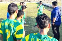 Indra Mesi cetak 4 gol pada debut perdananya saat uji tanding melawan SSB Kecamatan Malaka Barat, Minggu, 13/9/2026 di lapangan Besikama/ist/Timornesia 