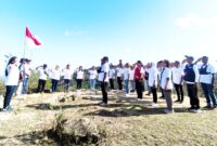 PMI Kabupaten Malaka gelar upacara HUT ke-81 PMI di bukit cinta Welaus/ist/Timornesia 
