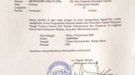 Undangan pelantikan pejabat lingkup Pemerintah Kabupaten Malaka/images/Timornesia 