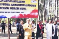 Bupati Malaka Ingatkan Pejabat Baru: Jangan Buang Waktu, Masih Ada 1.249 Hari untuk Bekerja/ist/Timornesia 