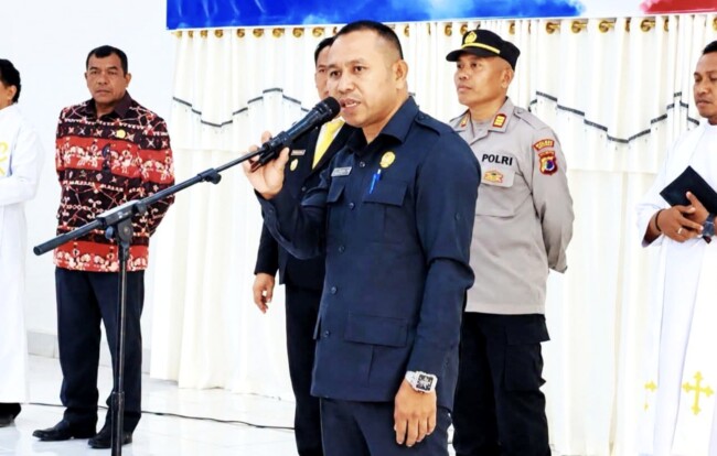 Wakil Ketua II DPRD Kabupaten Malaka Lambertus Bria/ist/Timornesia 
