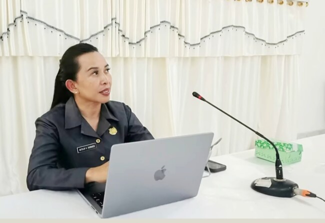 Direktur RSUPP Betun dr. Oktelin Kurniawati Kaswadie, MM.,FISQua/ist/Timornesia 