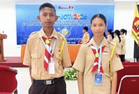 Siswa SMAN Welaus yang mengikuti kegiatan Jambore On The Air (KOTA) dan Jambore On The Internet (JOTI) Kwarda NTT 2026/ist/ML/Timornesia